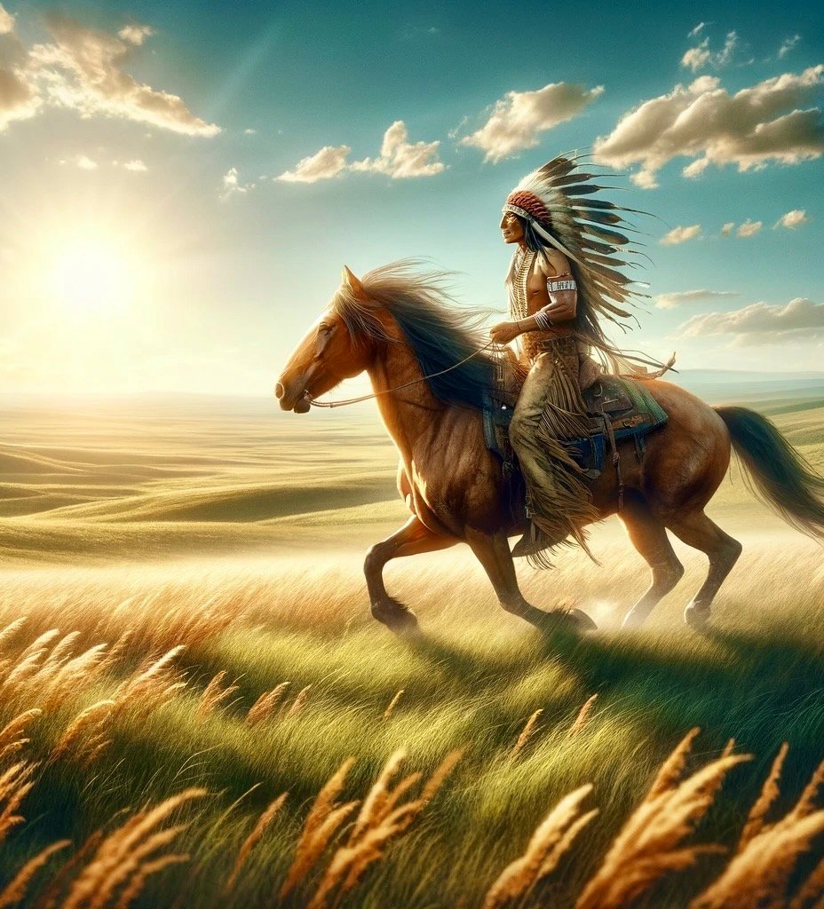 Resilient Souls: Indian and His Steed
